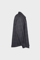 Lemaire - Welt Pocket Shirt - Dark Espresso/Marine - Canoe Club