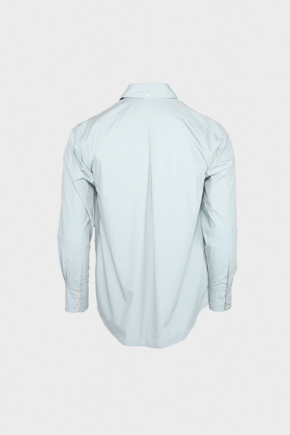 Lemaire - Western Shirt with Snaps - Light Blue - Canoe Club