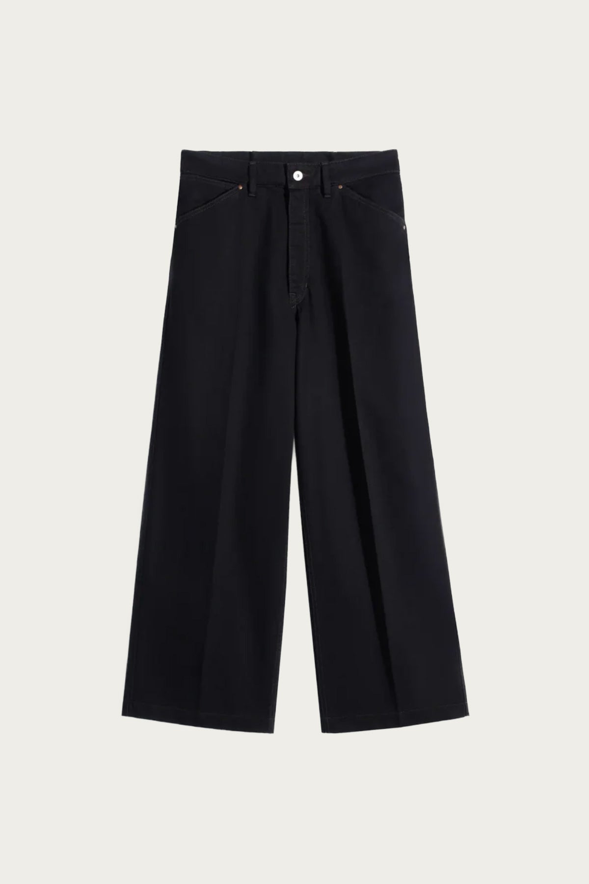 Lemaire - Wide Pants - Black - Canoe Club