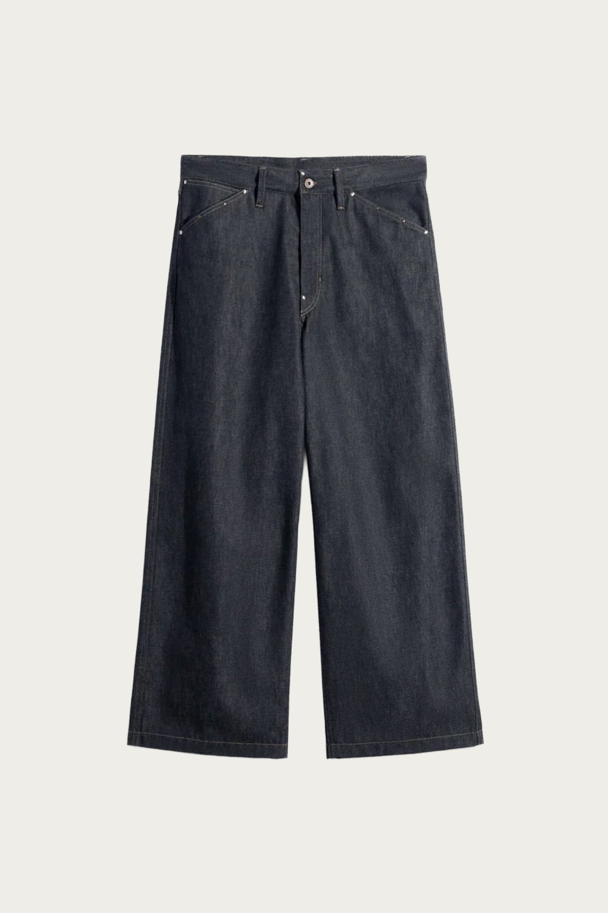 Lemaire Wide Pants w/ Studs | Slate | Canoe Club