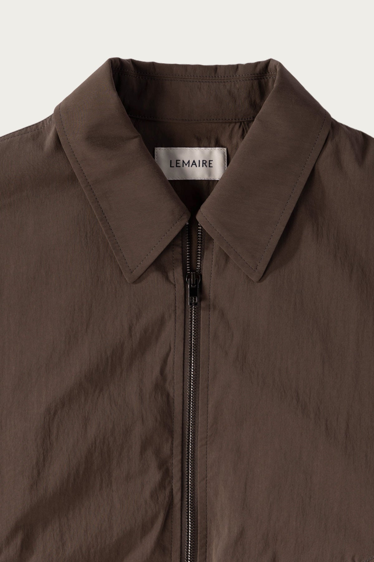 Lemaire - Zipped Blouson - Walnut - Canoe Club