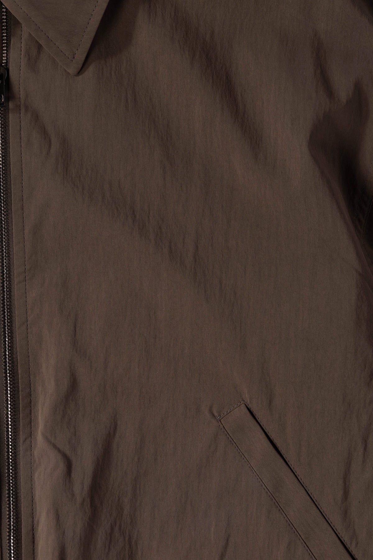 Lemaire - Zipped Blouson - Walnut - Canoe Club