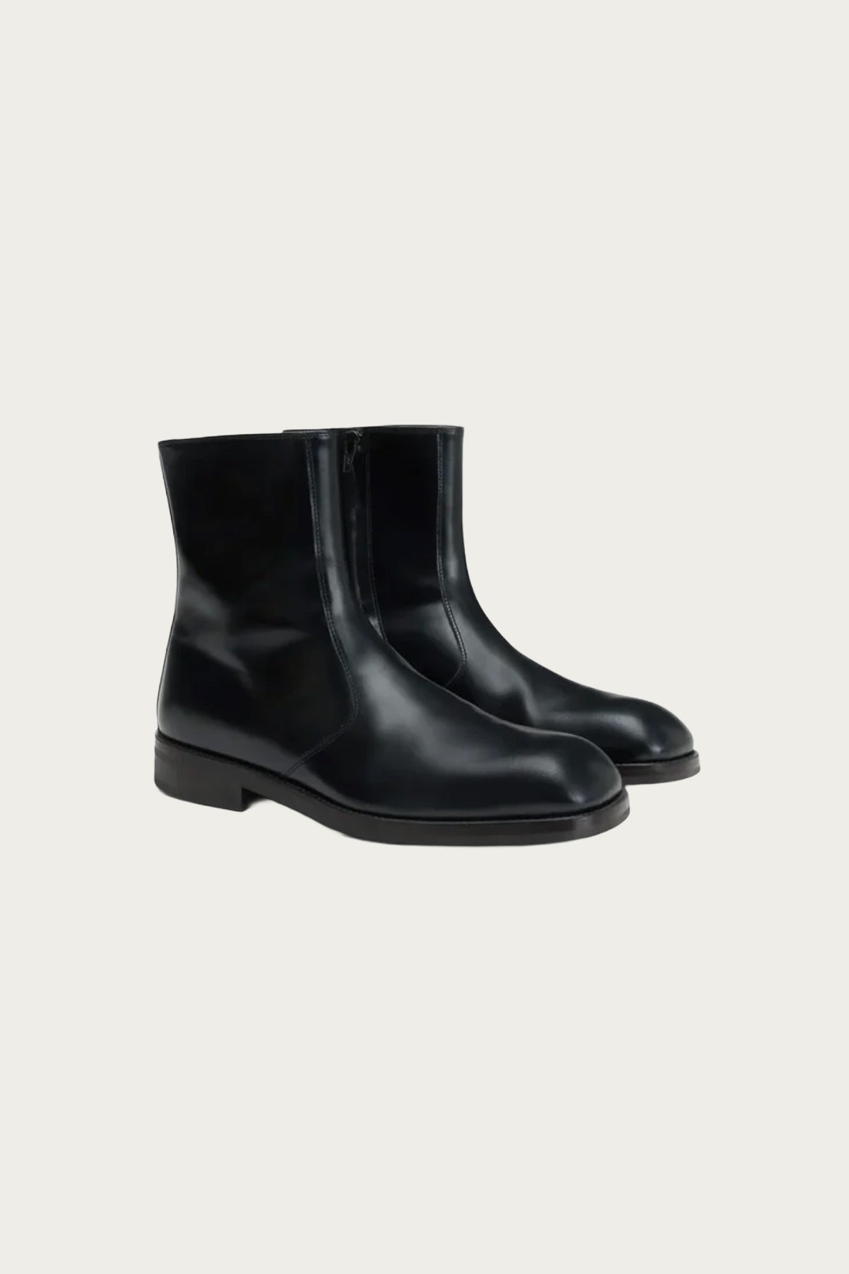 Lemaire - Zipped Boots - Black - Canoe Club