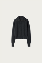 Lemaire - Zipped Cardigan - Ash Melange - Canoe Club