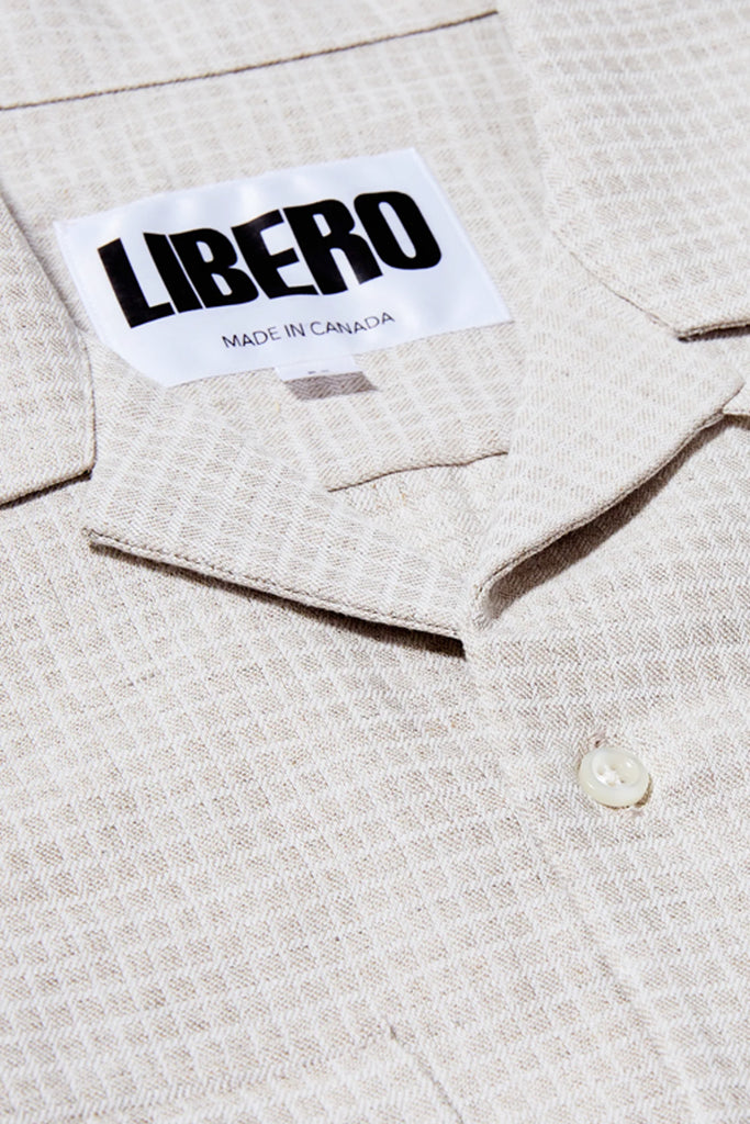 Libero - Brodo LS Shirt - Cream - Canoe Club