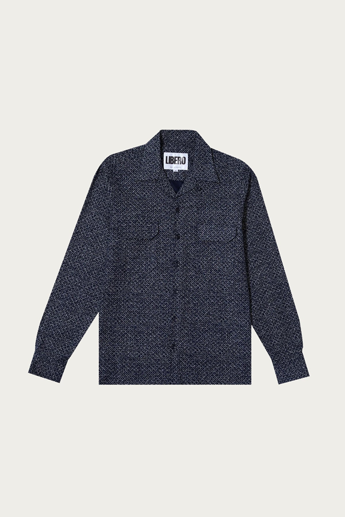 Libero - Diamanté LS Shirt - Navy - Canoe Club