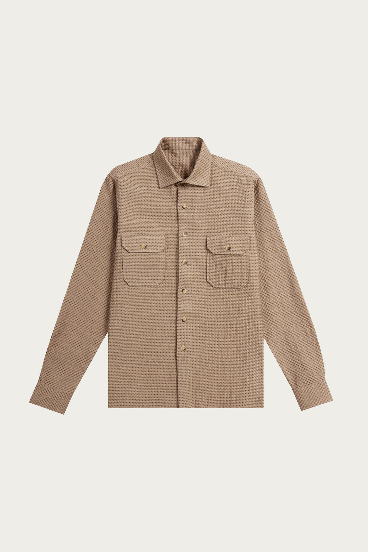 Libero - Generale Safari Shirt - Brown - Canoe Club