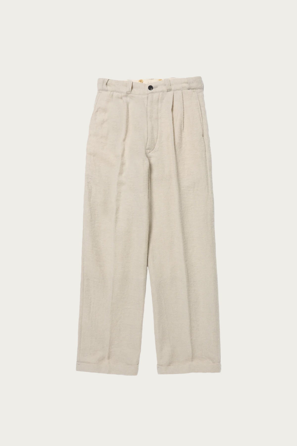Taiga Takahashi - Lot. 201 Work Trousers - Ivory - Canoe Club
