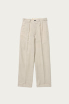 Taiga Takahashi - Lot. 201 Work Trousers - Ivory - Canoe Club