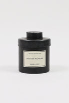 Mad et Len - Bougie Apothicaire Petite - BLACK WAX/PETITS PAPIERS - Canoe Club