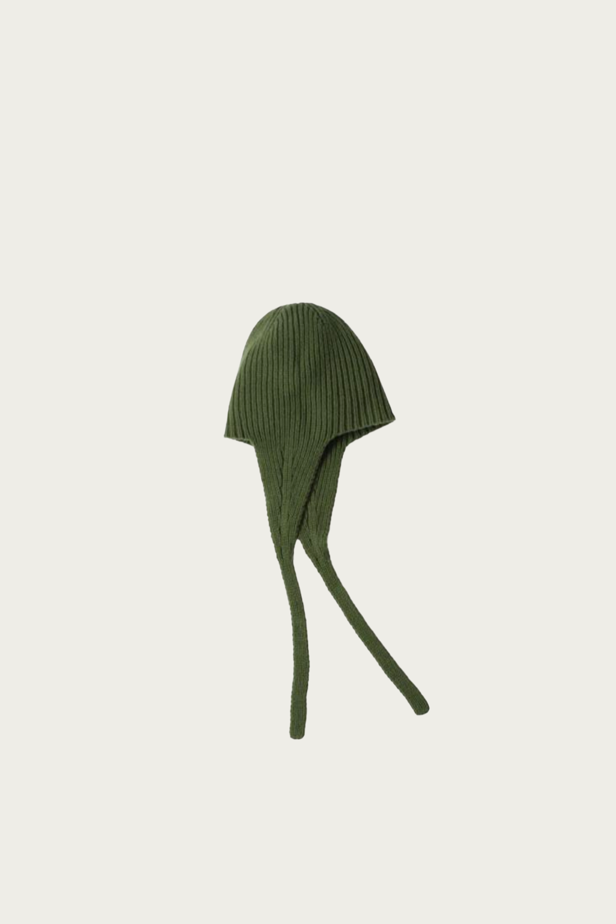 Margaret Howell - Ear Flap Hat - Wheatgrass Soft Spun Wool - Canoe Club