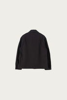 Margaret Howell - MHL Minimal Blazer - Black Raised Cotton Drill - Canoe Club