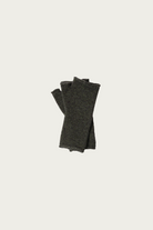 Margaret Howell - Shaped Fingerless Mitten - Khaki/Charcoal Twist Merino Cashmere - Canoe Club