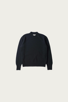 Margaret Howell - Single Pocket Crew - Ink Geelong Lambswool - Canoe Club