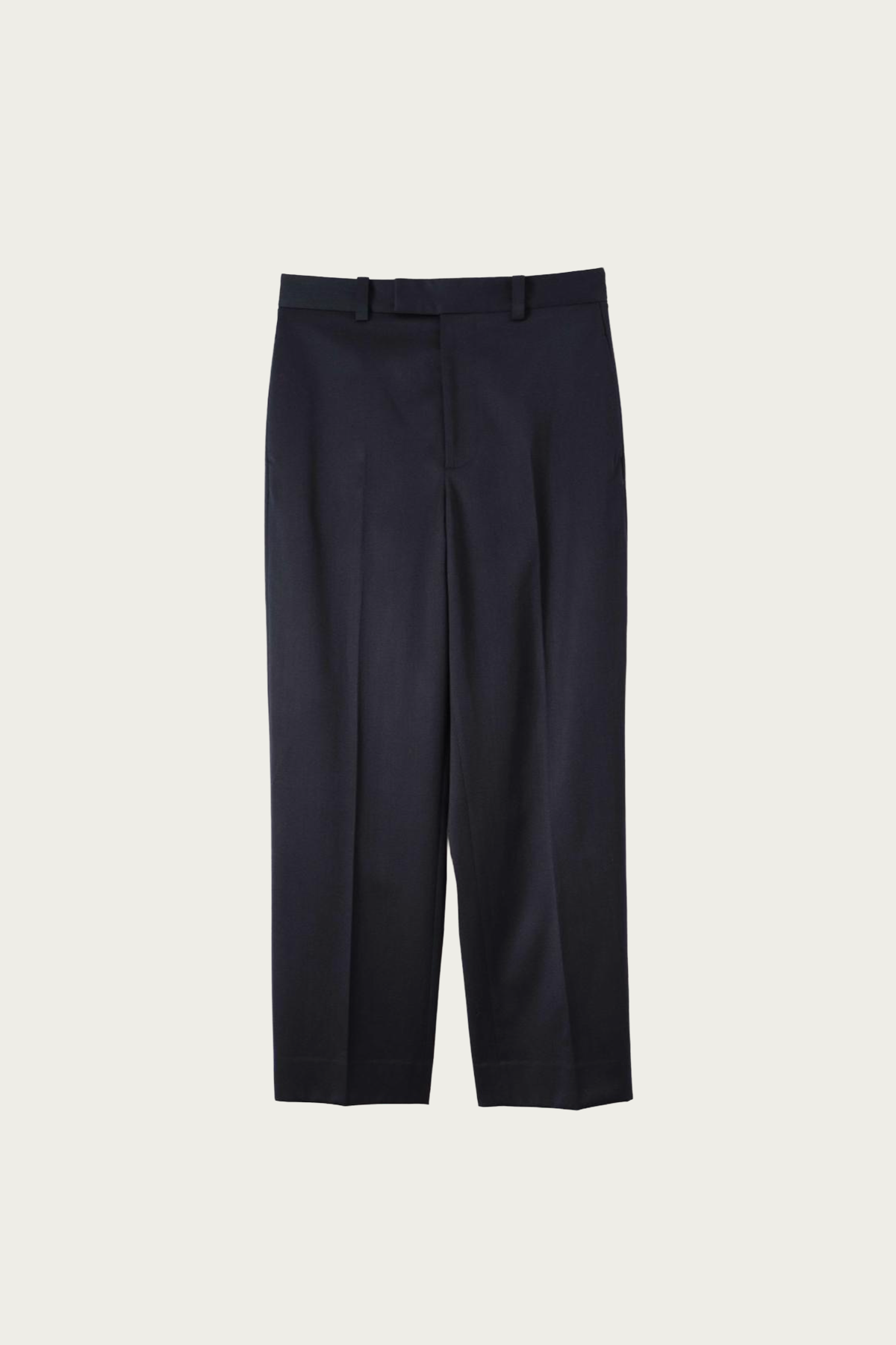 Margaret Howell - Tailors Trousers - Navy Worsted Wool Cotton - Canoe Club