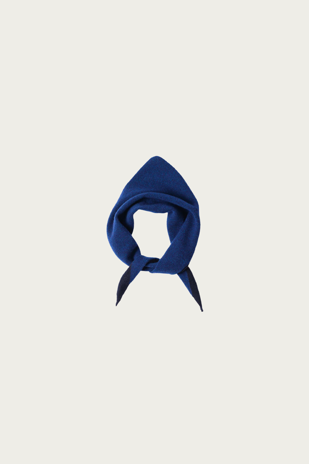 Margaret Howell - MHL Tipped Scout Scarf - Cobalt/Indigo - Canoe Club