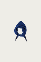 Margaret Howell - MHL Tipped Scout Scarf - Cobalt/Indigo - Canoe Club
