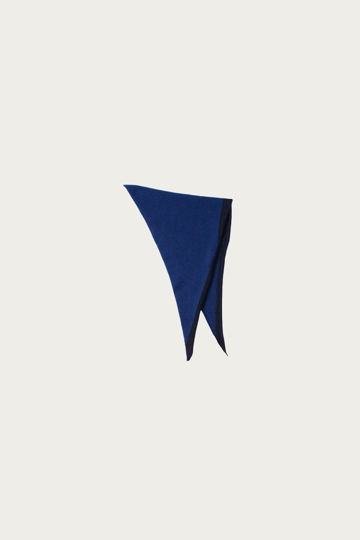 Margaret Howell - MHL Tipped Scout Scarf - Cobalt/Indigo - Canoe Club