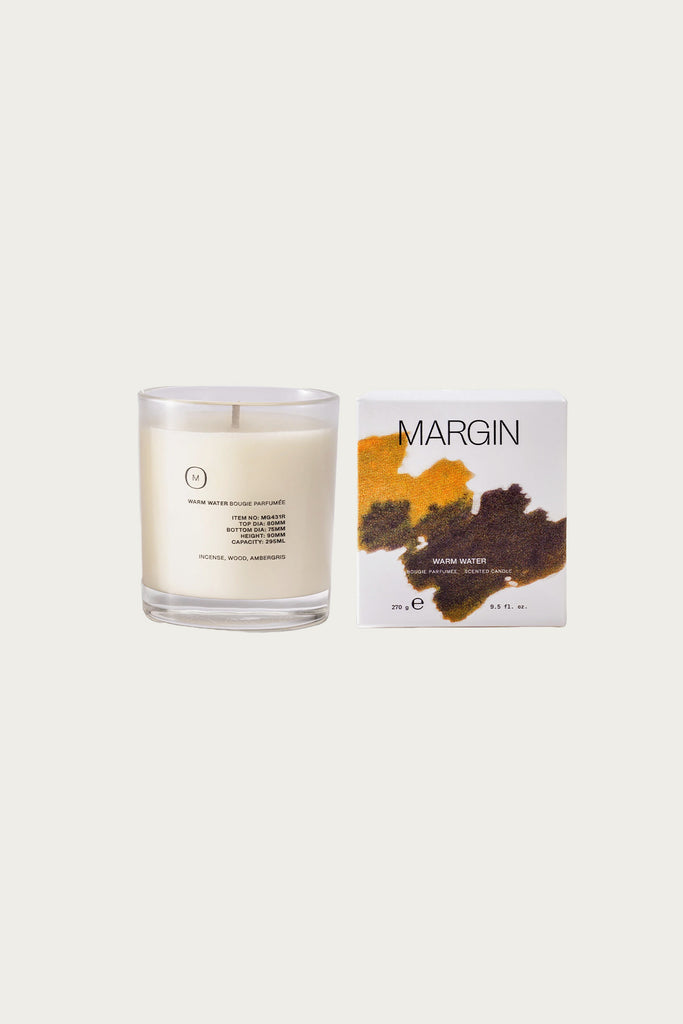 Margin - Warm Water Candle - Canoe Club