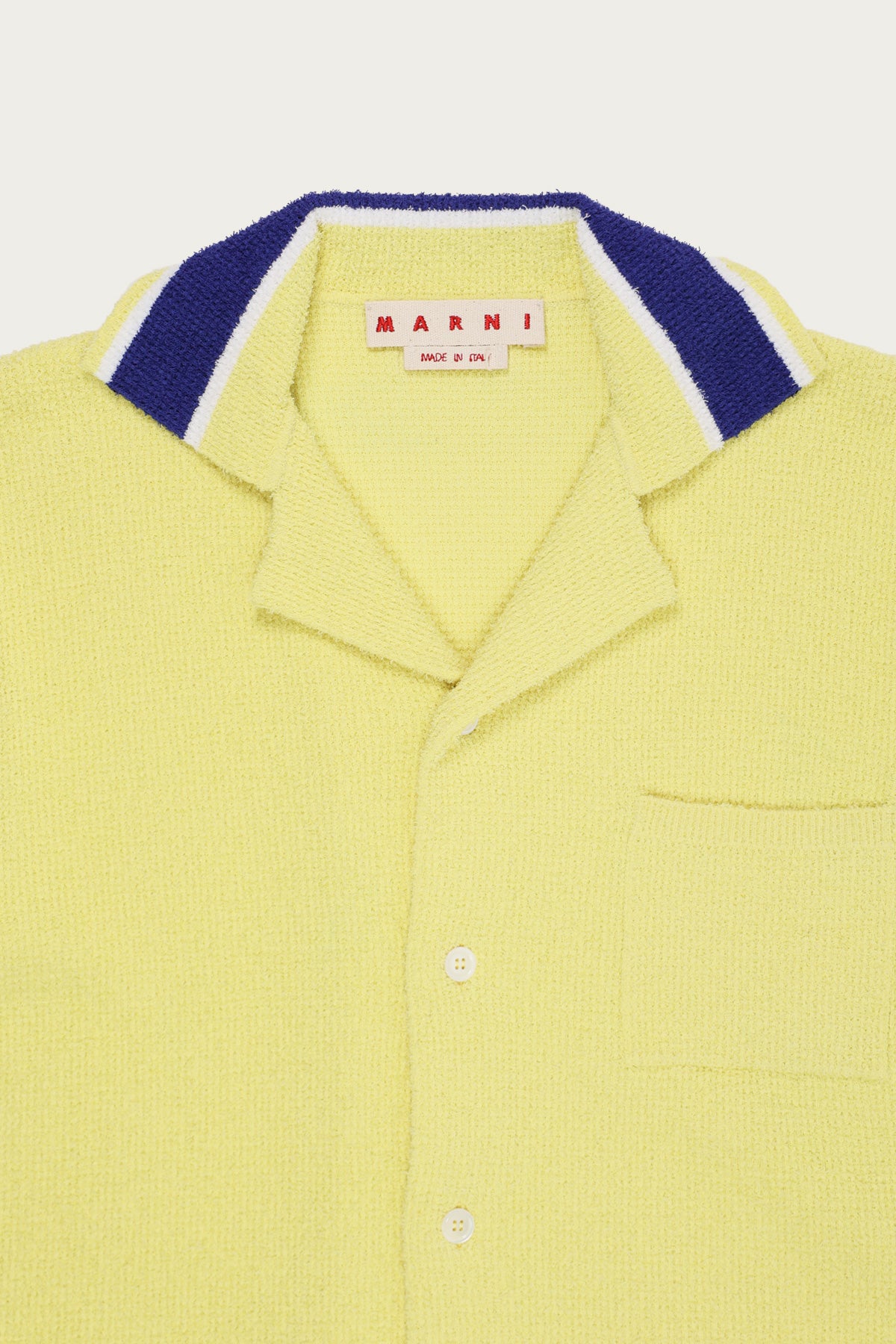 Marni - Beach Textured Cotton Shirt - Endive - Canoe Club