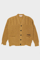 Marni - Broken Fisherman Cardigan - Maize - Canoe Club