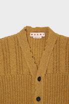 Marni - Broken Fisherman Cardigan - Maize - Canoe Club