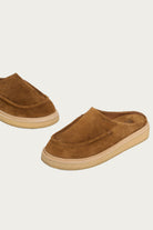 Marni - Suede Sabot - Brown - Canoe Club