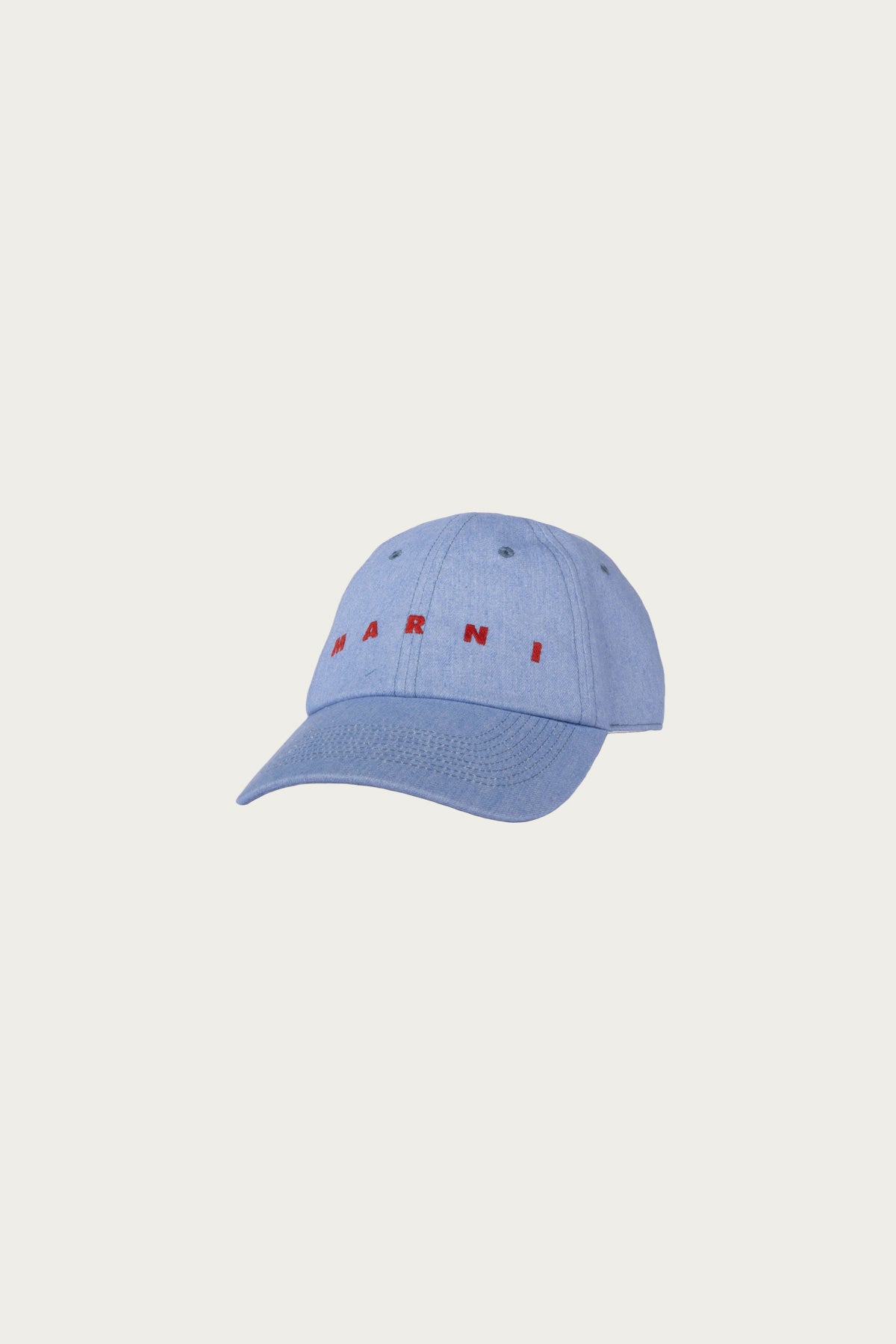 Marni - Colored Light Denim Cap - Iris Blue - Canoe Club