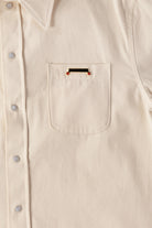 Marni - Colored Light Denim Western Shirt - Bone - Canoe Club