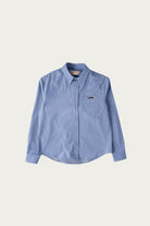 Marni - Colored Light Denim Western Shirt - Iris Blue - Canoe Club
