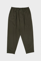 Marni - Cotton Gabardine Trousers - Forest Green - Canoe Club