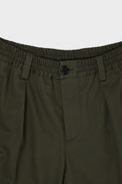 Marni - Cotton Gabardine Trousers - Forest Green - Canoe Club