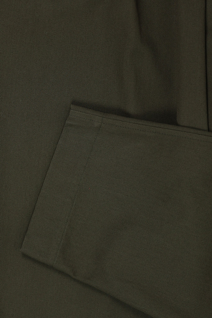 Marni - Cotton Gabardine Trousers - Forest Green - Canoe Club