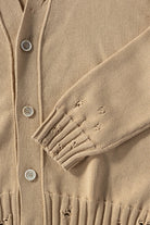 Marni - Disheveled Cotton Cardigan - Light Camel - Canoe Club