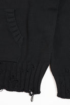 Marni - Dishevelled Cotton 5 Gauge Hoodie - Black - Canoe Club