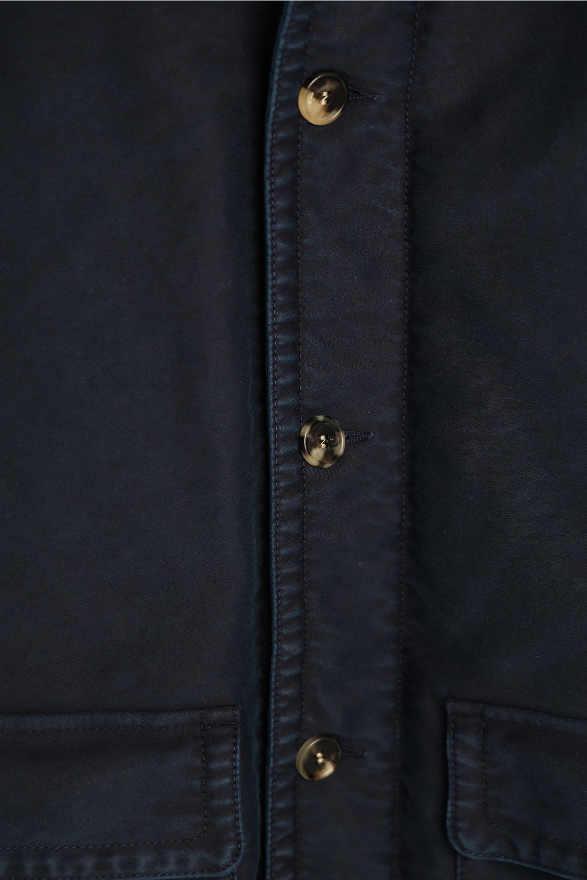 Marni - Garment Dyed Moleskin Work Jacket - Light Navy - Canoe Club