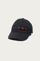 Marni - Marni Logo Cap - Black - Canoe Club