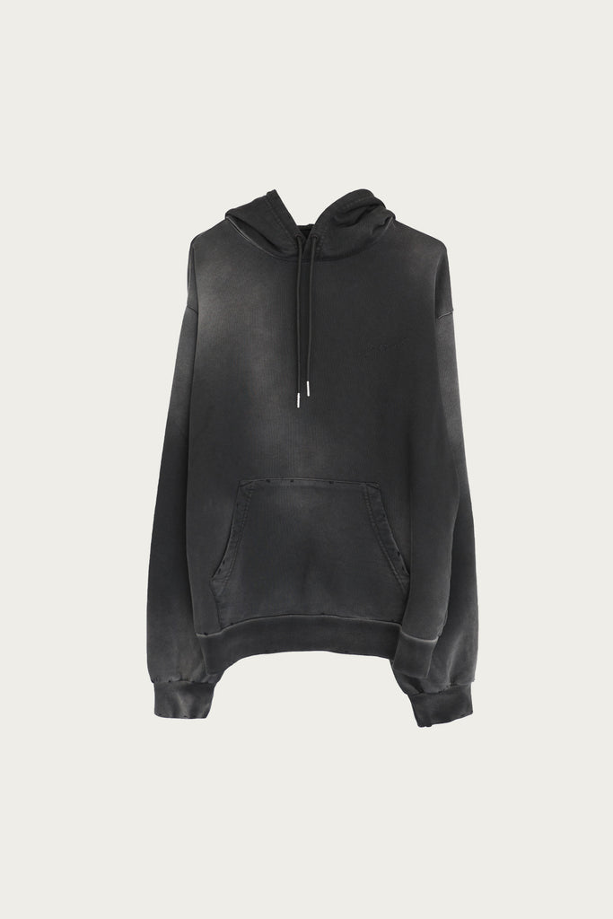 Marni - Mended Overydyed Hoodie - Faded Black - Canoe Club