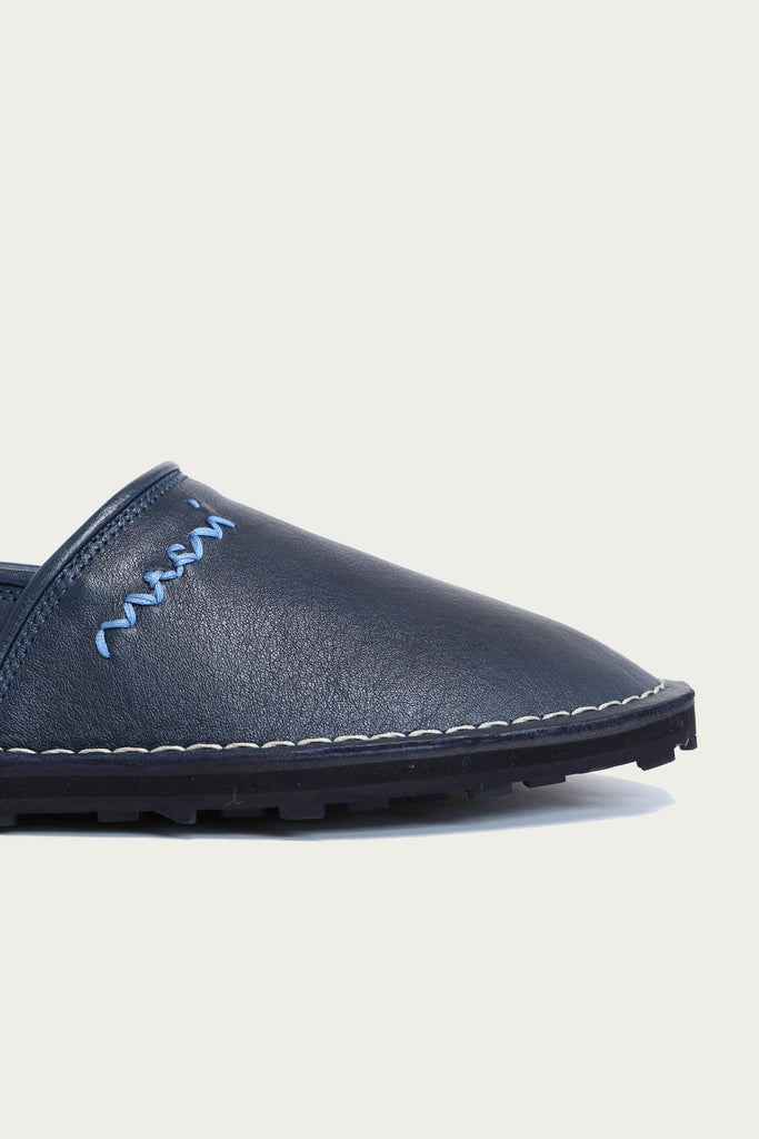 Marni - Moccasin Shoe - Blue - Canoe Club