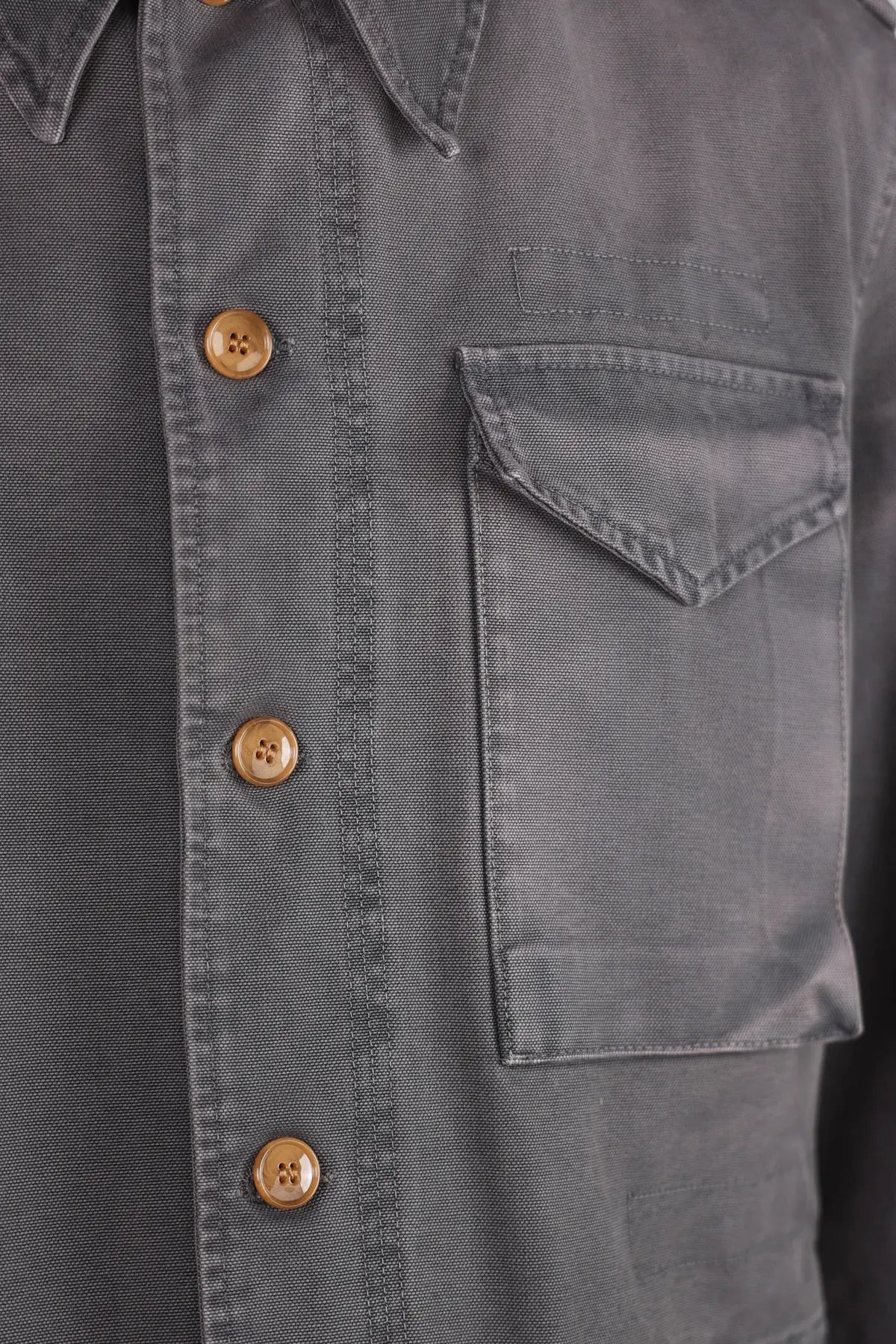 Marni - Overdyed Cotton Canvas Workwear Jacket - Dolphin Grey - Canoe Club