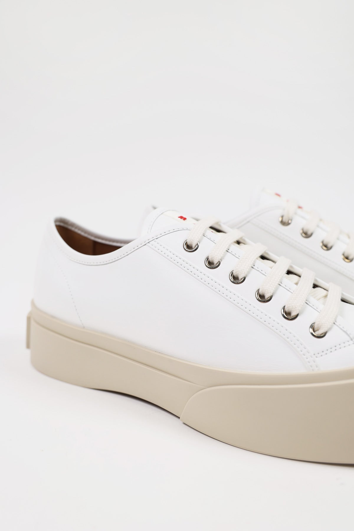 Marni - Pablo Lace-Up Sneaker - White - Canoe Club