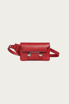 Marni - Trunkaroo Cross-Body Bag - Red Leather - Canoe Club
