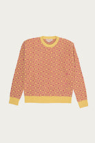 Marni - Shetland Wool Roundneck Sweater - Pink/Yellow - Canoe Club