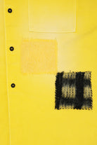 Marni - Shirt with Patterned Patches - Yellow - Canoe Club