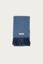 Marni - Striped Wool Scarf - Light Blue - Canoe Club