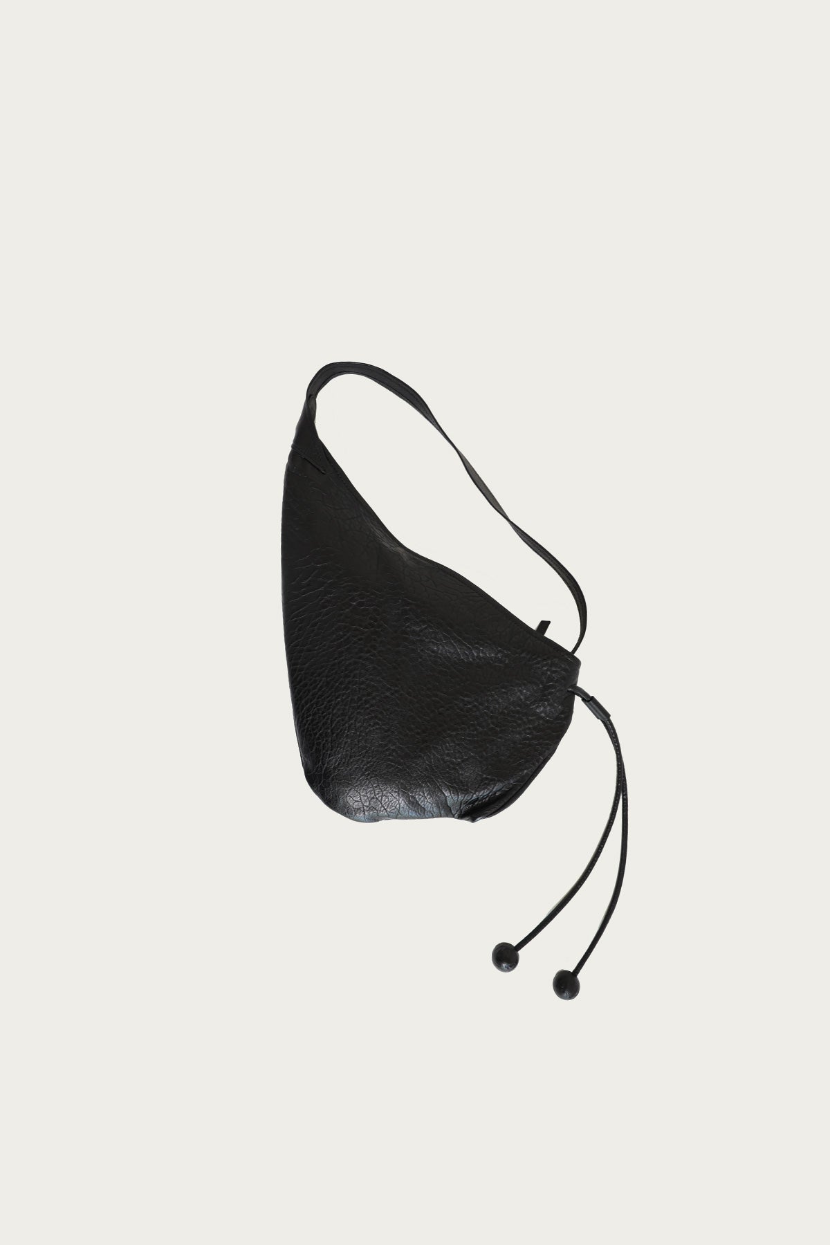Marni - Textured Leather Saddle Bag - Black - Canoe Club