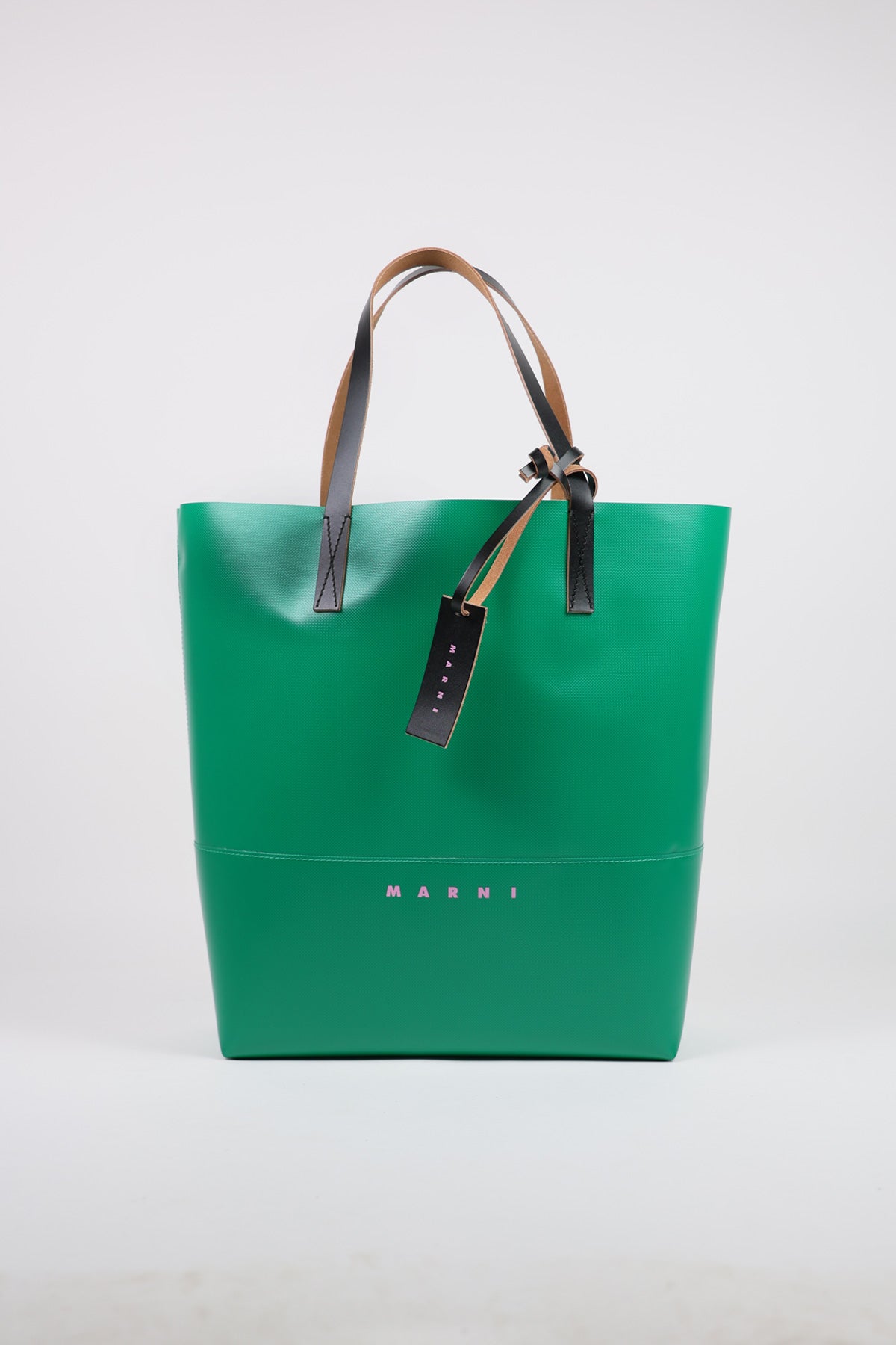 Marni Tribeca Tote Green/Pink Canoe Club - Main Image