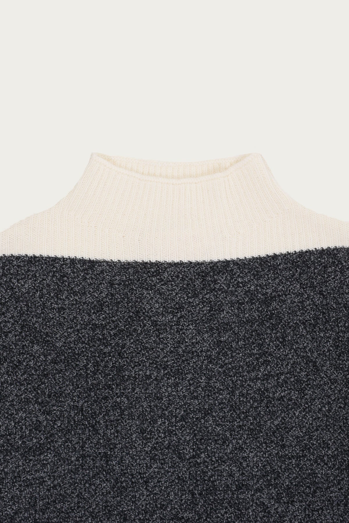 Marni - Turtleneck Sweater - Grey/White - Canoe Club