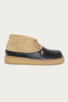 Marni - Two-Tone Boots - Milkshake/Black - Canoe Club