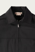 Marni - Water Repellent Taffeta Zip Jacket - Black - Canoe Club
